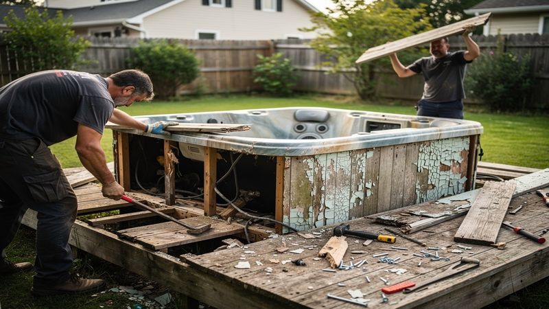 Hot Tub Removal in Haines City and Central Florida